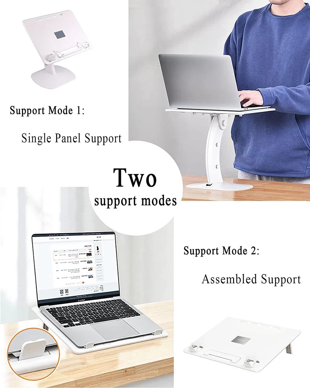 Eary Portable Car Dining Table Laptop Stand Multi-Angle Adjustable Book Reading Holder Fit For Car Seat Sofa Bed Car Accessories
