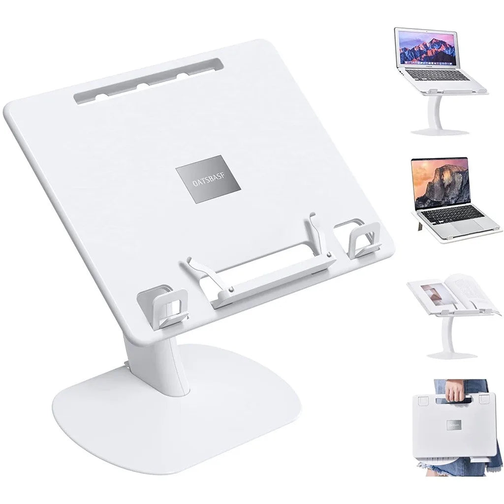 Eary Portable Car Dining Table Laptop Stand Multi-Angle Adjustable Book Reading Holder Fit For Car Seat Sofa Bed Car Accessories